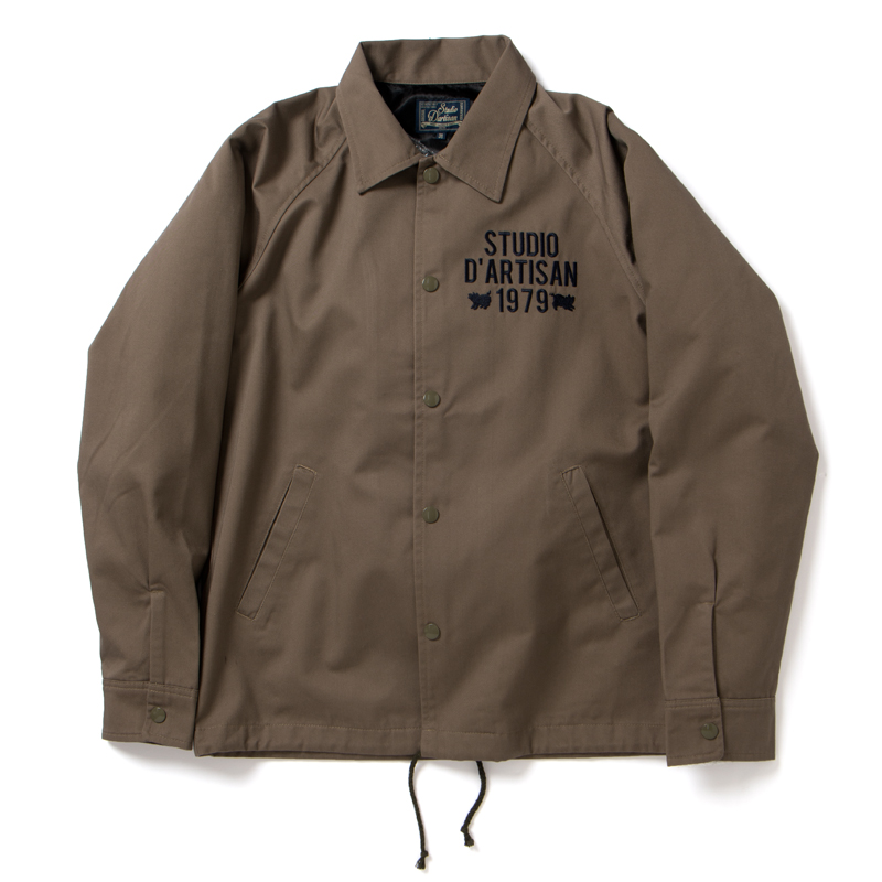 COACH JACKET | デニム・ジーンズの製造・販売 - ステュディオ・ダ・ルチザン(STUDIO D’ARTISAN)