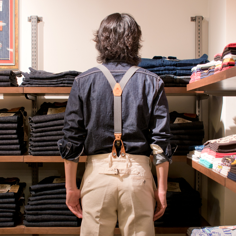 【全品送料無料】 サスペンダーの新カラーが入荷致しました。 | デニム・ジーンズ パンツ